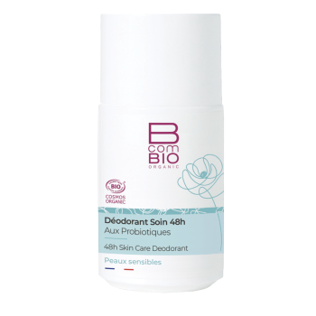Deodorant Pflege 48H bio BcomBIO - Roll-on mit 50 ml