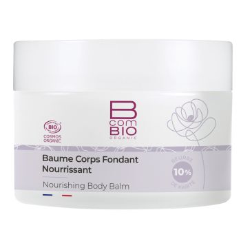 Körperbalsam schmelzend nährend BcomBIO - 200 ml Tiegel + ein Armband geschenkt