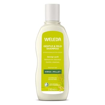 Shampooing usage fréquent au millet Weleda - tube de 190 ml