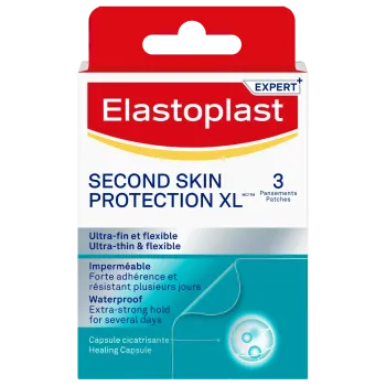 Pflaster Second Skin Protection XL Elastoplast - Packung mit 3 Pflastern