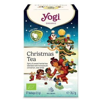Weihnachts-Tee-Infusion mit Kräutern und Gewürzen Yogi Tea - Schachtel mit 17 Beuteln