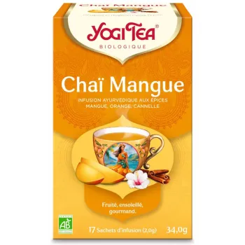 Chaï Mango BIO Yogi Tea - Box mit 17 Beuteln