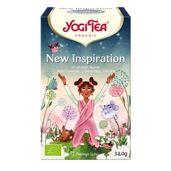 Neue Inspiration Bio Yogi Tea - Box mit 17 Beuteln