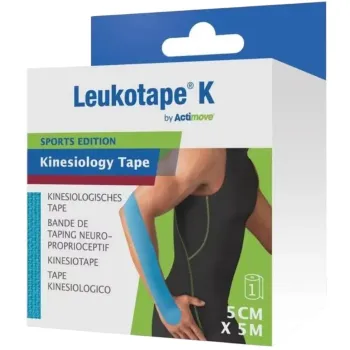 Leukotape K elastisches Klebeband blau BSN medical – 5 cm x 5 m