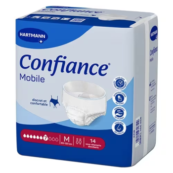 Vertrauen mobile Absorption 6 Größe M - 14 saugfähige Unterwäsche