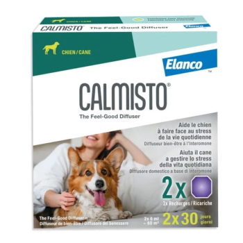Calmisto Nachfüllung für den Diffusor für Hunde Elanco - 2 Nachfüllpackungen