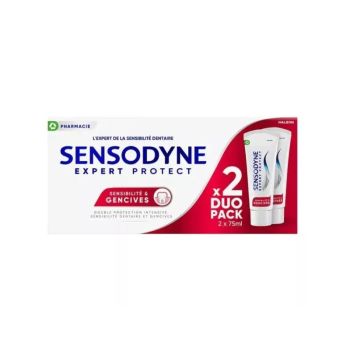Zahnpasta für empfindliche Zähne und Zahnfleisch Sensodyne - 2er-Pack mit 75 ml Tuben