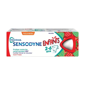 Pro-Email Zahnpasta mit sanftem Minzgeschmack für Kinder von Sensodyne - Tube mit 50 ml