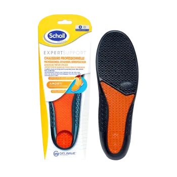 ExpertSupport Professionelle Schuhsohlen Größe S Scholl - 1 Paar Sohle (Größe 35,5 bis 40,5)