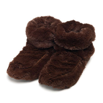 Warmies Stiefel Mikrowellenkissen mit Hirsesamen Soframar - 1 Paar Hausschuhe