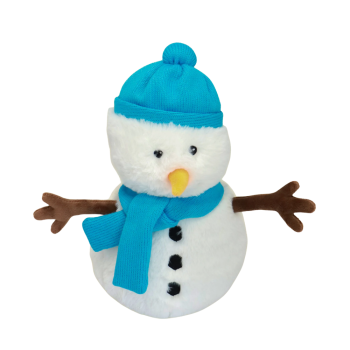 Gemütliches, abnehmbares Wärmekissen Warmies Schneemann Soframar - 1 Wärmekissen von 32 cm