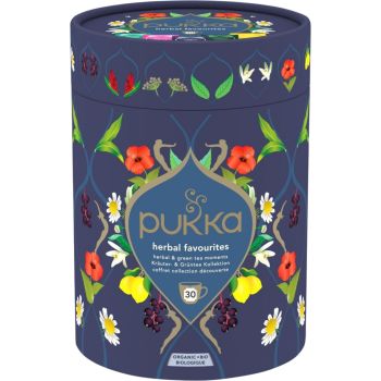 Coffret Collection découverte Infusions & Thés bio Pukka - 30 sachets