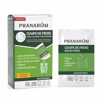 Aromaforce Erkältungen Pranarom - Box mit 9 Beuteln