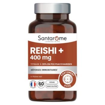 REISHI+ 400mg Santarome - Dose von 60 Kapseln