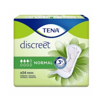 Tena Lady Discreet Normal - 24 anatomisch geformte Schutzvorrichtungen