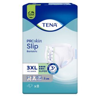 ProSkin bariatrische Slips Größe 3XL Tena - Packung mit 8 Schutzvorrichtungen
