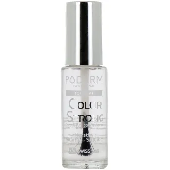 Color strong Nagellack Top Coat Härter Poderm - Flasche mit 8 ml