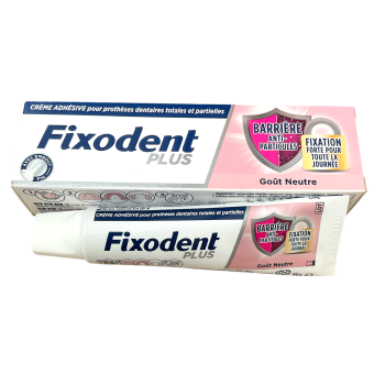 Fixodent Plus Haftcreme gegen Partikel - Tube 35g