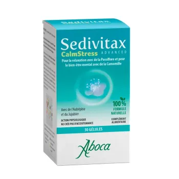 Sedivitax Calmstress Advancede Aboca - Packung mit 30 Kapseln