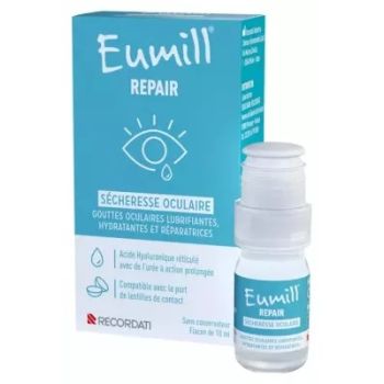 Augentropfen bei trockenen Augen Eumill Repair