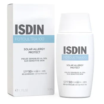 Solar Allergy Fusion Fluid SPF100+ Isdin - Flasche mit 50ml