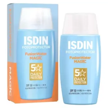 Fusion Water Magic SPF 50 Fotoprotektor Isdin - Flasche mit 50ml