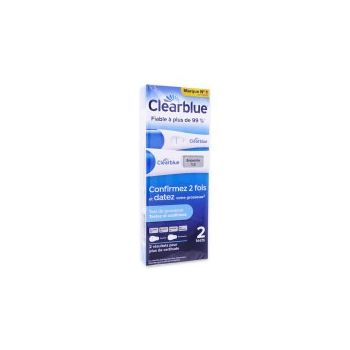 Schwangerschaftstest 2in1 Clearblue - Packung mit 1 Test