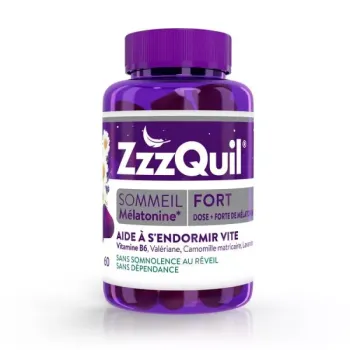 ZzzQuil starke Schlaf Waldfruchtgeschmack - 60 Gummis pro Dose