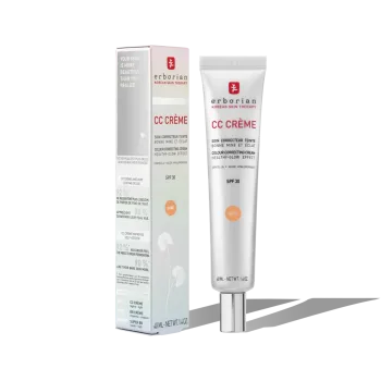 CC-Creme mit Centella Asiatica in der Farbe Gold SPF30 Erborian - Tube mit 40ml