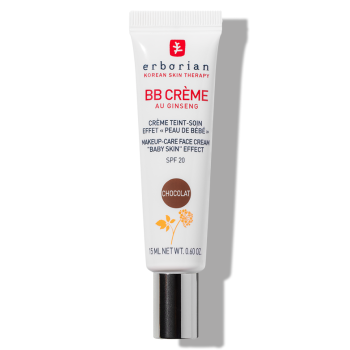 BB-Creme mit Ginseng in der Farbe Schokolade von Erborian - Tube mit 15 ml