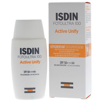 Active Unify depigmentierende SPF50+ Foto Ultra 100 Isdin - Flasche mit 50ml