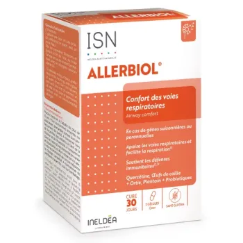 Allerbiol Atemwegskomfort Ineldea - Packung mit 60 Kapseln