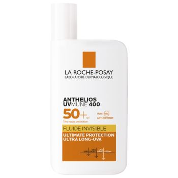 Anthelios UVMune 400 Unsichtbare Sonnenfluid SPF 50+ La Roche-Posay - Flasche mit 50 ml