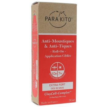 Anti-Mücken & Anti-Zecken Roll-on Extra Stark Para Kito - Roll-on von 20 ml