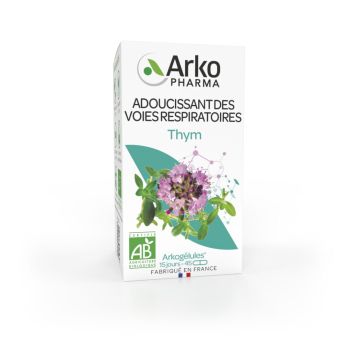 Arkogélules Thym Arkopharma - Packung mit 45 Kapseln