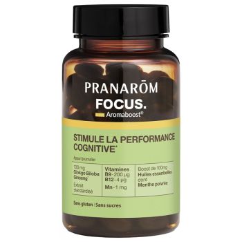 Aromaboost Fokus Konzentration Pranarôm - 60 Kapseln