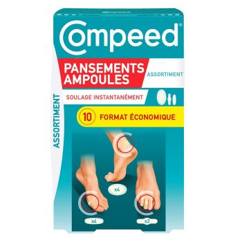 Compeed Blasenpflaster Sortiment - Box mit 10 Pflastern