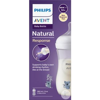 Avent Natural Response Flasche Koala Philips - Flasche von 260ml
