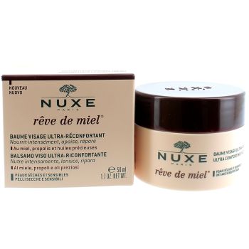 Ultra-komfortable Gesichtscreme Rêve de Miel Nuxe - 50 ml Tiegel