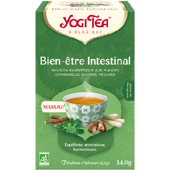Bio Yogi Tee für das intestinale Wohlbefinden - 17 Teebeutel Box