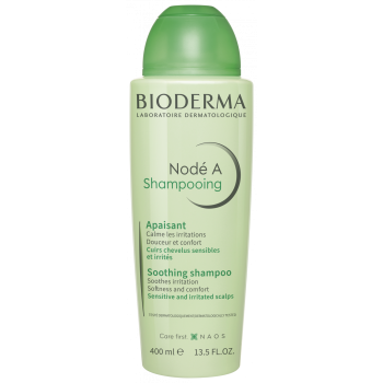 Nodé A beruhigendes Shampoo für empfindliche und gereizte Kopfhaut Bioderma - Flasche mit 400 ml