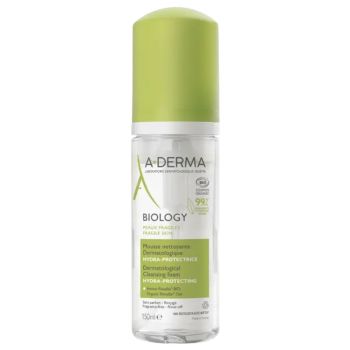Biologie Mousse reinigende dermatologische hydra-schutz bio A-derma - Flasche mit 150 ml