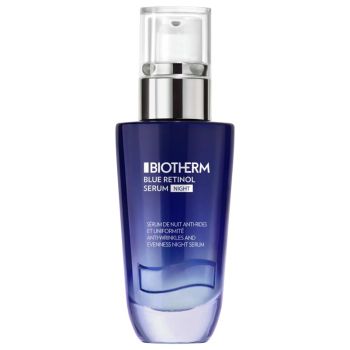 Blue Therapy Blue Retinol Nachtserum gegen Hautalterung Biotherm - Pumpflasche mit 30 ml