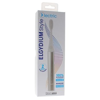 Elektrische Zahnbürste silver Style Electric Elgydium - eine elektrische Zahnbürste