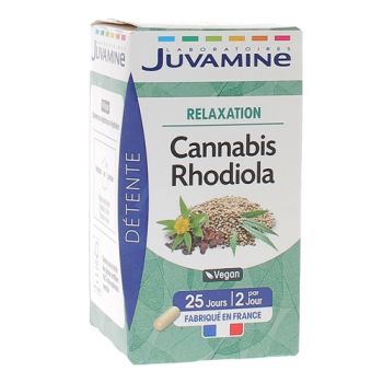 Cannabis Rhodiola Juvamine - 50 Kapseln Box