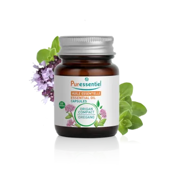 Oregano-Ölkapseln Puressentiel - Packung mit 60 Kapseln