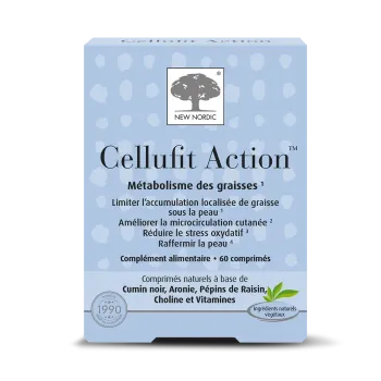 Cellufit Stoffwechsel von Fetten New Nordic - Packung mit 60 Tabletten