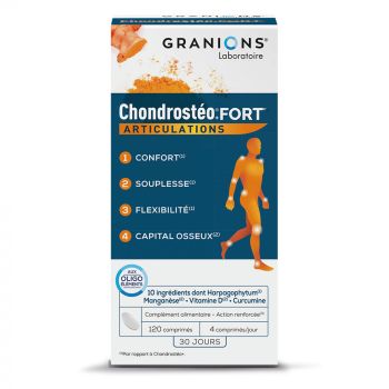 Chondrostéo Fort Gelenke Laboratoire Granions - Packung mit 120 Tabletten