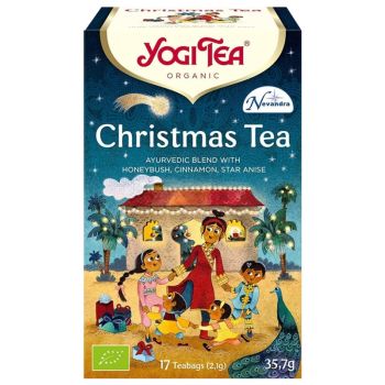 Weihnachts-Tee-Infusion mit Kräutern und Gewürzen Yogi Tea - Schachtel mit 17 Beuteln