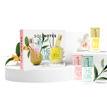 Entdecker-Set Osmanthus, Weißer Tee, Vanille Solinotes - Set mit 3 Produkten